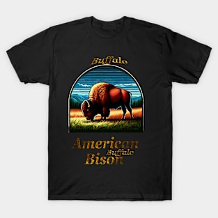 American Buffalo Bison T-Shirt